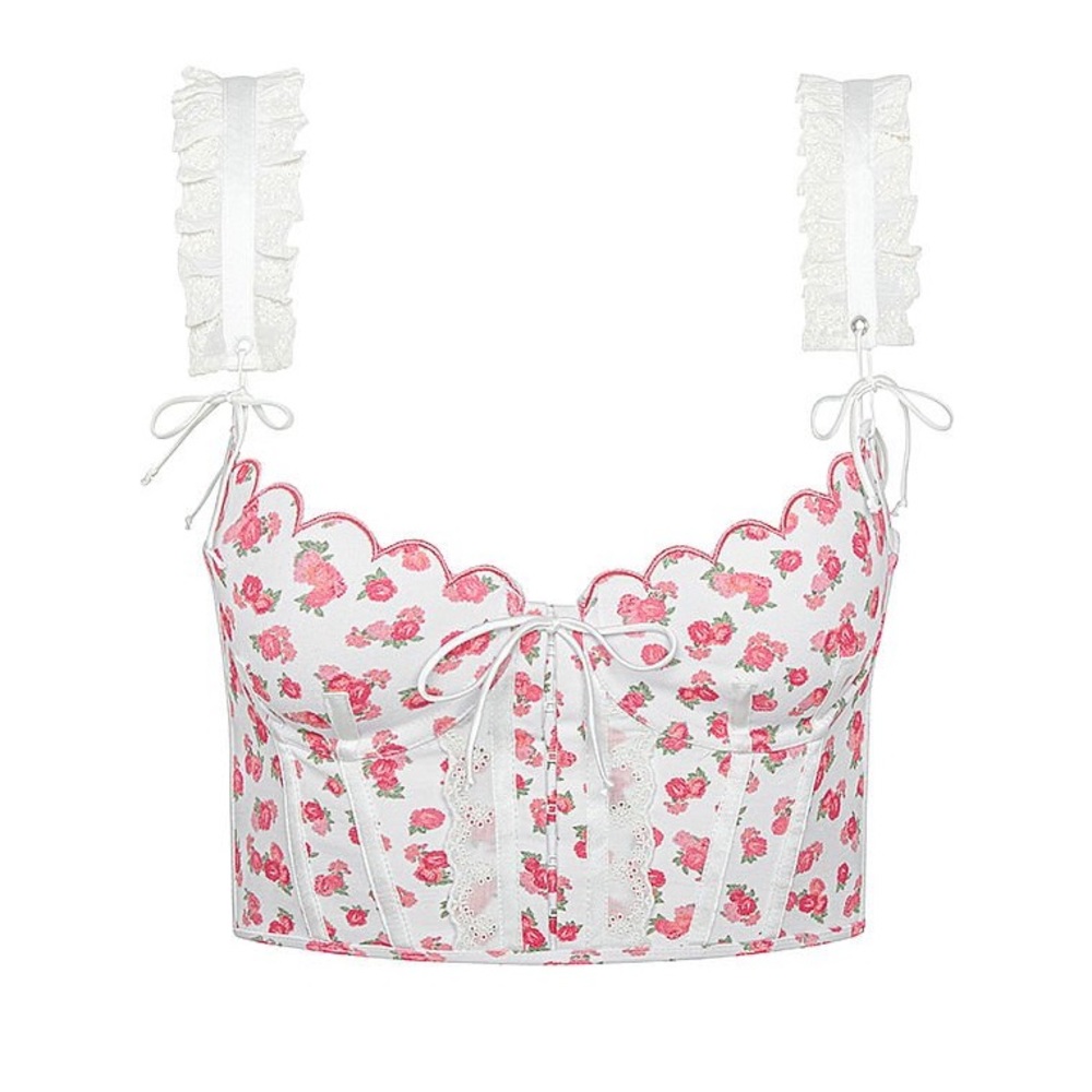 For Love & Lemons Baby Blooms Bustier